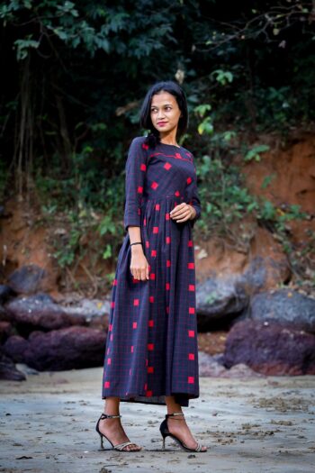 Cotton Midi Dress
