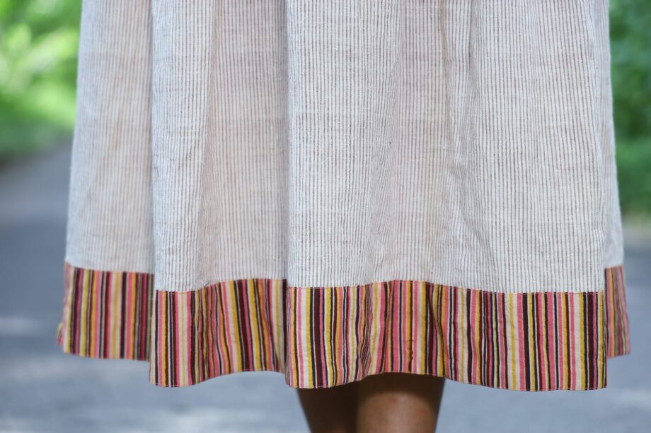 The "Terra Bloom" Midi Dress